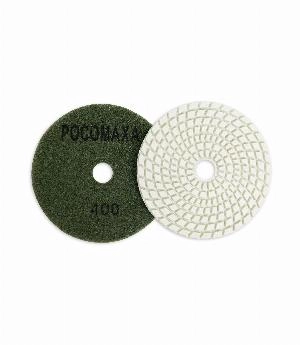 Алмазный гибкий шлифовальный круг 100 мм мокрая шлифовка зерно 400 "РОСОМАХА"