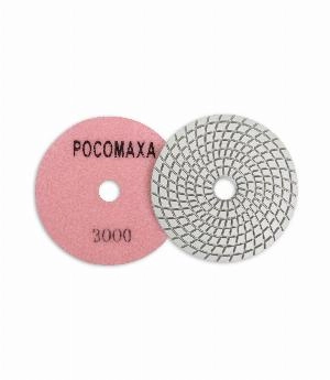Алмазный гибкий шлифовальный круг 100 мм мокрая шлифовка зерно 3000 "РОСОМАХА"
