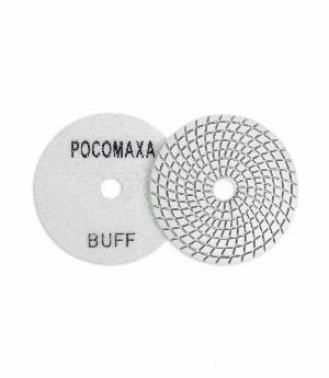 Алмазный гибкий шлифовальный круг 100 мм мокрая шлифовка зерно BUFF "РОСОМАХА"