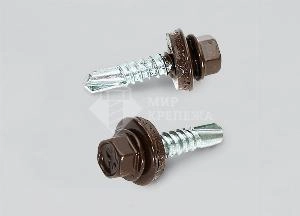 Саморез 4,8х29 кров. по металлу RAL 7035