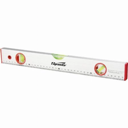 Уровень алюминиевый, 1500 мм, 3 глазка, линейка Sparta