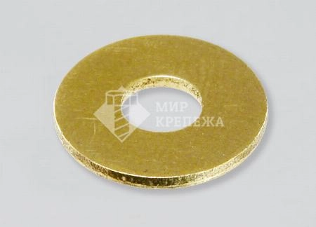 Шайба DIN 9021 М 17 латунь